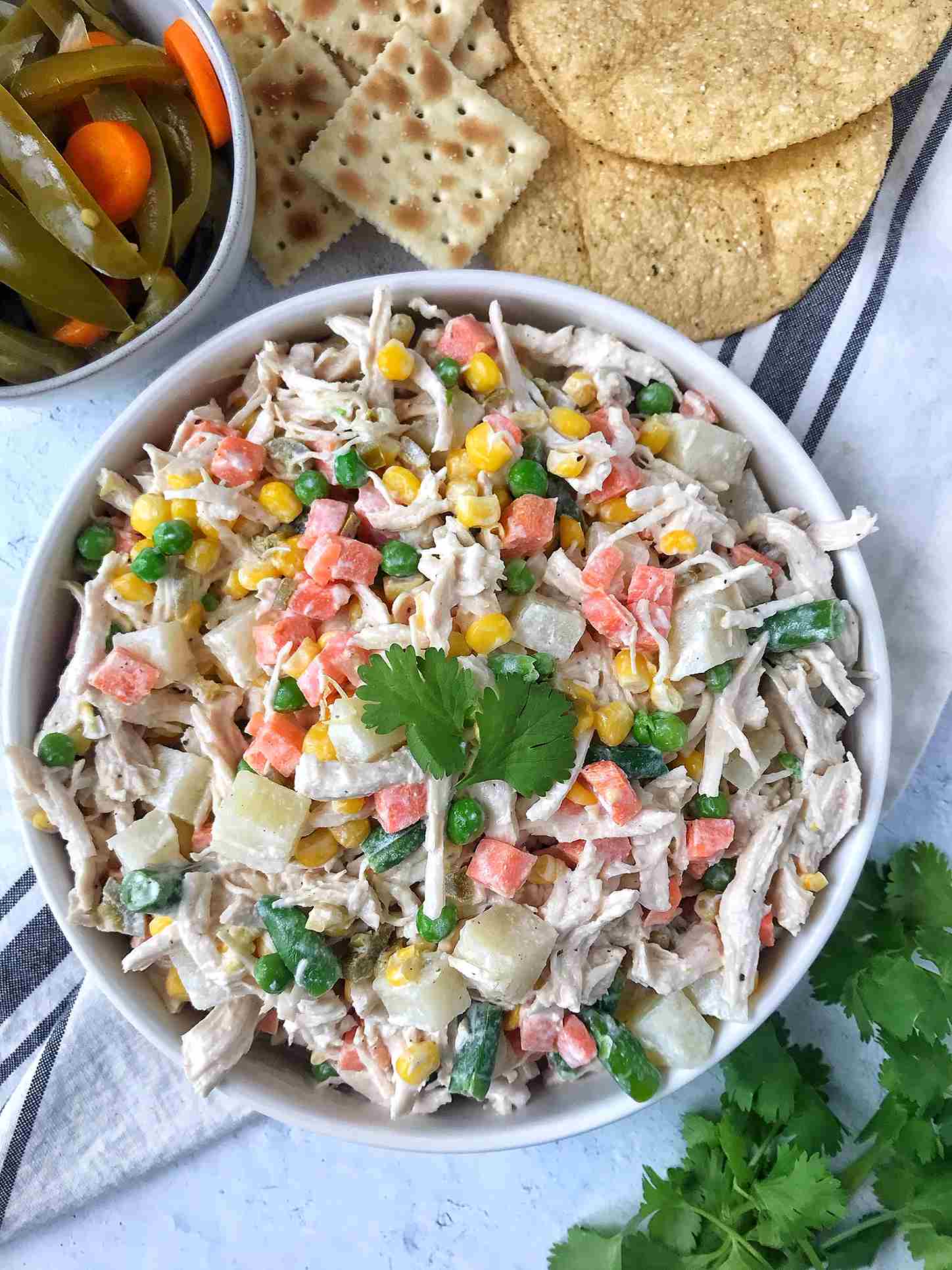 Chicken and veggies dish